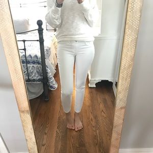 Mossimo Mid Rise White Jegging